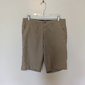 Volcom Surf & Turf 4 Way Stretch Shorts Tan 32